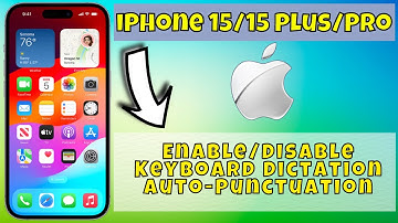 iPhone 15 /Plus/Pro Enable/Disable Keyboard Dictation Auto-Punctuation