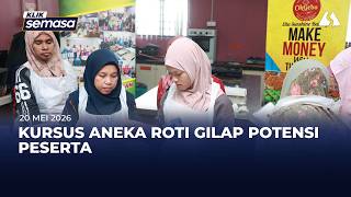 Kursus aneka roti anjuran TERAS gilap potensi peserta