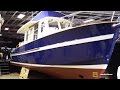 2017 Rhea 850 Timonier Motor Boat - Deck and Interior Walkaround - 2016 Salon Nautique Paris