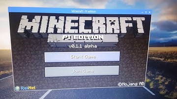 Minecraft Pi Edition on Raspberry Pi 3 (v0.1.1 alpha)