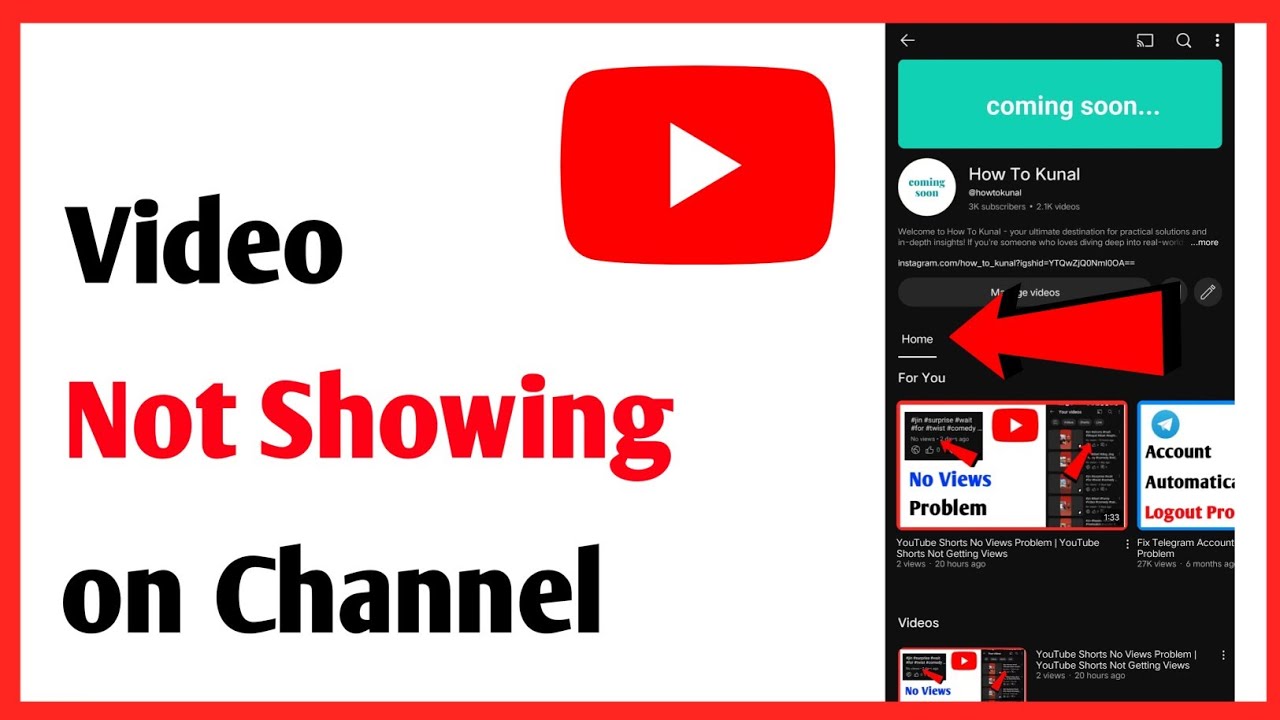 YouTube Videos Not Showing On Channel Home YouTube youtube-videos-not-showing-on-channel-home-youtube