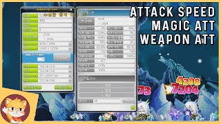 Improved Stat Window! | MapleStory Korea | Coppersan Clips