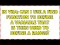 In VBA: Can I use a find function to define a variable that is then used to define a range?