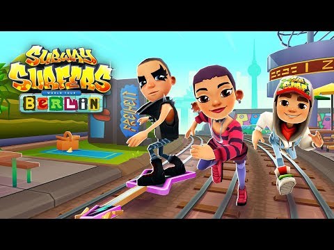 Game Subway Surfers Berlin online. Play for free