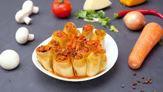 Овощные рулетики - Рецепты от Со Вкусом Овощные рулетики - Рецепты от Со Вкусом