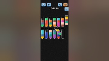 Water Color Sort Level 6191 6192 6193 6194 6195