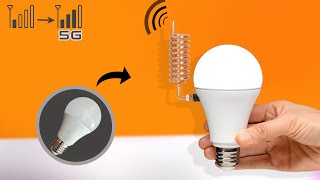 How to make mobile antenna booster from old led bulb