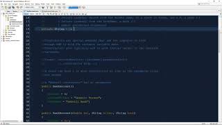 Class Design - Static Variables