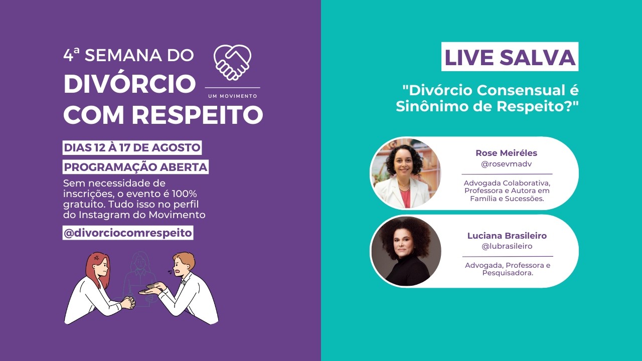 Divórcio Consensual é Sinônimo de Respeito? | 4ª Semana do Divórcio com Respeito