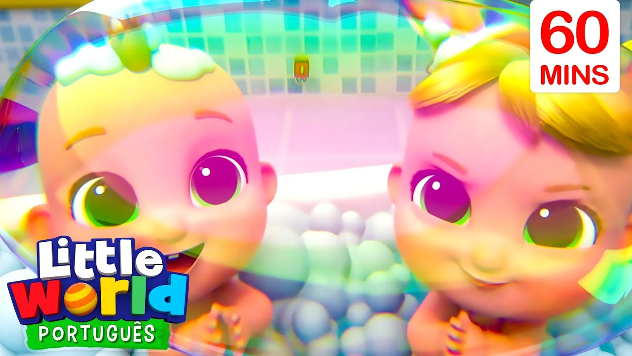 O Banho Bacana de Nina e Nico | O Mundo de Nina e Nico - Little World Português