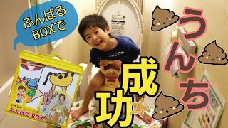 【トイトレ】うんち出来たよ～！踏み台　ふんばるボックス