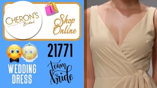 💃ML, Bridesmaids: 21771 | Cheron's Bridal, Wedding Dresses, Chattanooga, TN