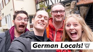 She Tries Speaking German, Trying German food ? (Day Trips from Stuttgart)