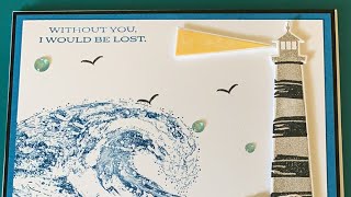 Let’s Craft Today with the Lighthouse Point Bundle & Waves Of Inspiration Stamp Set