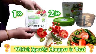 Which Speedy Chopper is Best | Honest review and Comparison