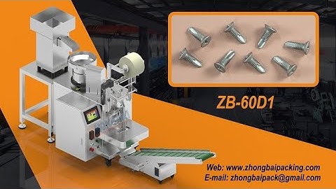 Screw Packing Machine , High Accuracy Counting Screw Packing Machine