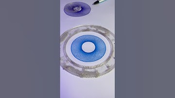 Best Color Combinations for Spirograph Art #shorts