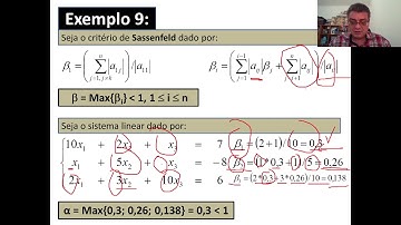 Curso Cálculo Numérico - Modulo 03 - Aula 26 - Critérios Convergência: Gauss-Jacobi e Gauss-Seidel