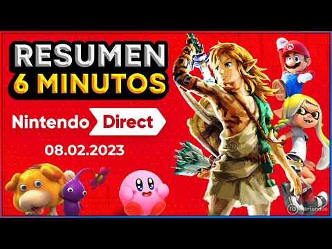 ¡¡Resumen NINTENDO DIRECT!! 🔴 TODOS LOS JUEGOS y ANUNCIOS para Nintendo Switch (8 de Febrero 2023)