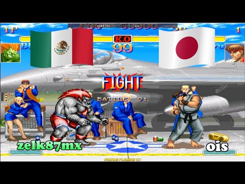 スーパーストリートファイターII X ➤ zelk87mx (Mexico) vs ois