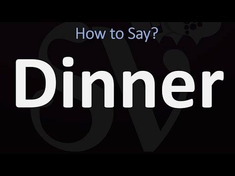 How to Pronounce Dinner? (2 WAYS!) British Vs US/American English Pronunciation - YouTube