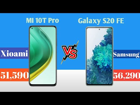 Xioami MI 10T Pro VS Samsung Galaxy S20FE|| Full comparison || which is best ?? ||