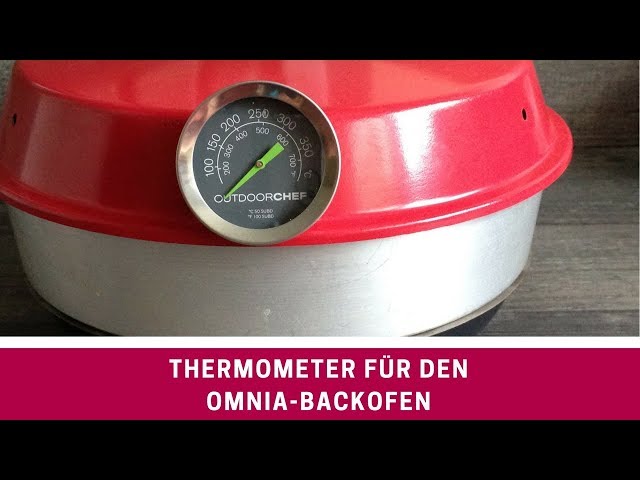 Backofenthermometer für Omnia Backofen