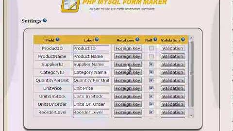 Easy To use  PHP MYSQL Form Maker (Smart Form Maker v3.1)