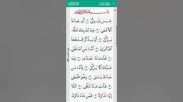 surah Abasa mishary alafasy 80 I سورة عبس