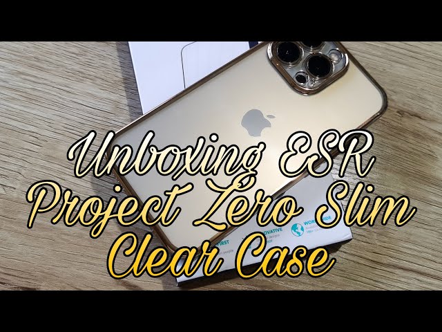 ESR Project Zero Slim Clear Case for iPhone 13 Pro