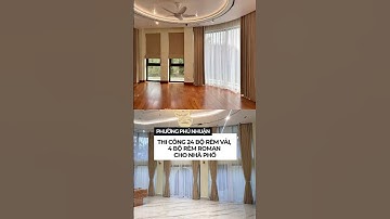 |Rèm cửa Blinds| Công trình rèm vải và rèm roman cư xá Nguyễn Văn Trỗi #blinds #remvai #remroman