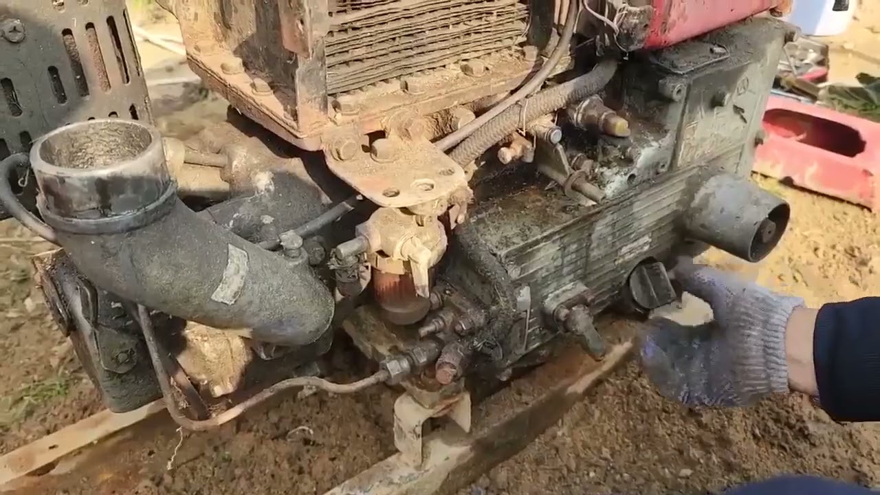 시동후 꺼지는 경운기 원인조사 (ND130E)