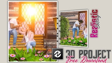 Realastic 3D Node Video Project 🔥 like Ae 🥵 | Node video Tutorial in Hindi | Next Level 3D Editing