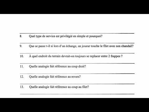 Examen théorique