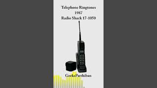 TelePhone Ringtone Evolution - Radio Shack 17 1050 1987 Geeks Parthiban