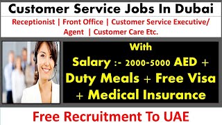 Customer Service Jobs In Dubai - UAE