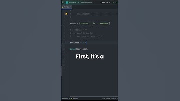 Stop Using Loops to Build Strings! Use .join() Instead 🔗✨ #python #shorts  #coding