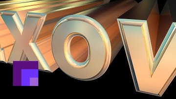 Create Ray Traced 3D Text in After Effects CS6