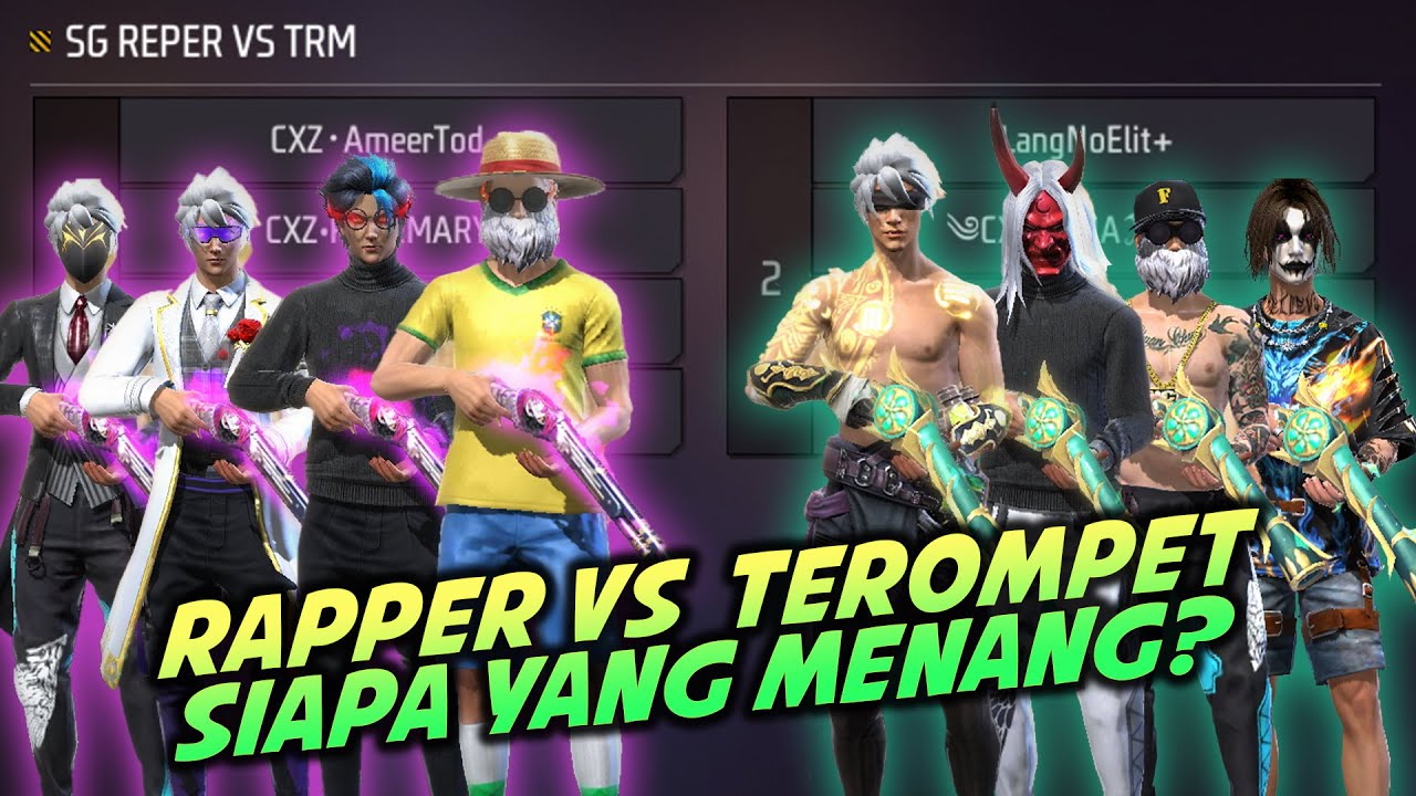 DUEL SG TERKUAT DI BUMI !! SG2 RAPPER UNDERWORLD VS SG2 TEROMPET ...