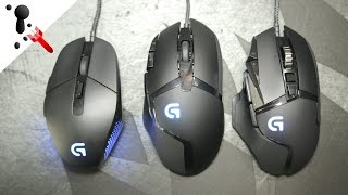 Re-Review Logitech G303 G402 and G502 (Spectrum)