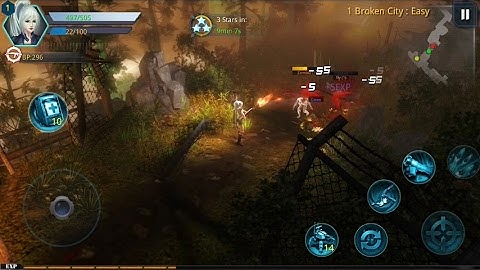 Broken Dawn Plus (by Hummingbird Mobile Games) - shooting game for android - gameplay.