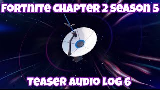 Final Fortnite Chapter 2 Season 5 Teaser