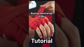 Boxing Hand Wrap Tutorial