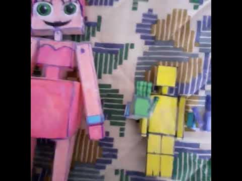 Pixel Papercraft - Mommy Long Legs (Poppy Playtime)