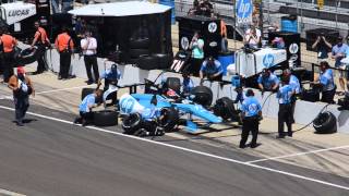 Indianapolis 500 Tuesday Practice (Paddock Penthouse) - Practice Pit Stops for Pagenaud