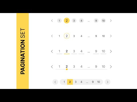 01 - Pagination set Template - Fancy Bricks