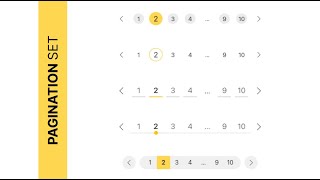 01 - Pagination set Template - Fancy Bricks