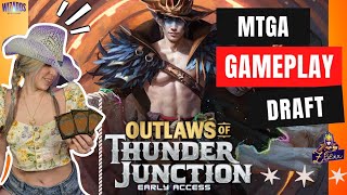 DRAFT Outlaws of Thunder Junction - MTG Arena Early Access - R/B Akul #mtgdraft #magicthegathering