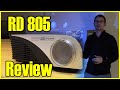 Projector Review: Peagee WT-805B RD-805 800x480 LED  Home Theater 1200 Lumens