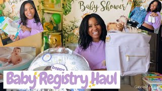 Baby Registry Haul| Virtual Baby Shower Haul 2020| First Time Mom Registry Essentials (Natural Mama)